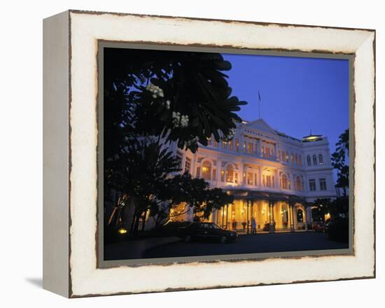 Raffles Hotel, Singapore-Rex Butcher-Framed Premier Image Canvas