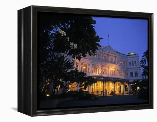 Raffles Hotel, Singapore-Rex Butcher-Framed Premier Image Canvas