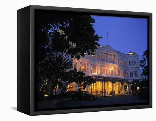 Raffles Hotel, Singapore-Rex Butcher-Framed Premier Image Canvas