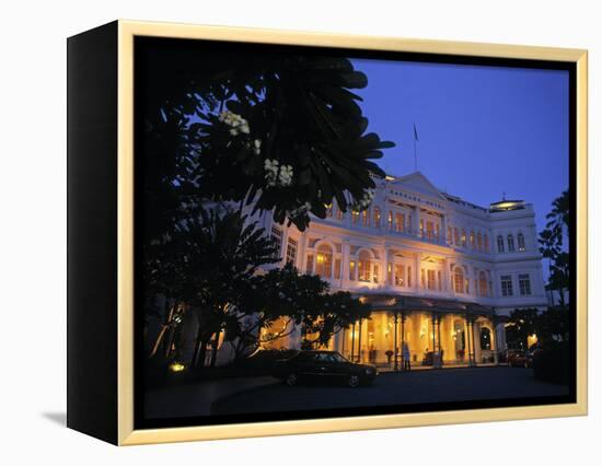 Raffles Hotel, Singapore-Rex Butcher-Framed Premier Image Canvas