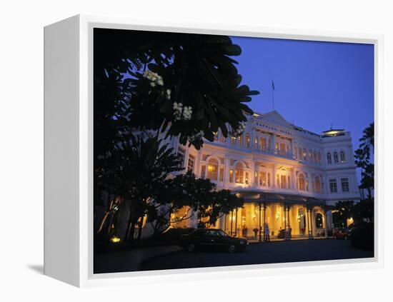 Raffles Hotel, Singapore-Rex Butcher-Framed Premier Image Canvas