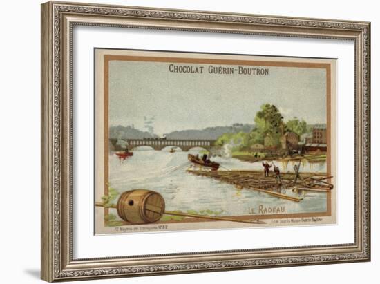 Raft-null-Framed Giclee Print