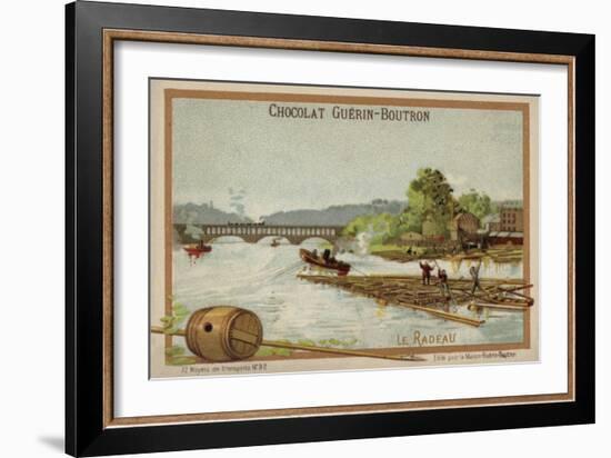 Raft-null-Framed Giclee Print