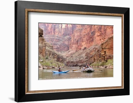 Rafters and Cliffs, Grand Canyon National Park, Arizona, USA-Matt Freedman-Framed Photographic Print