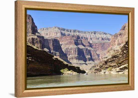 Rafters, Colorado River, Grand Canyon National Park, Arizona, USA-Matt Freedman-Framed Premier Image Canvas
