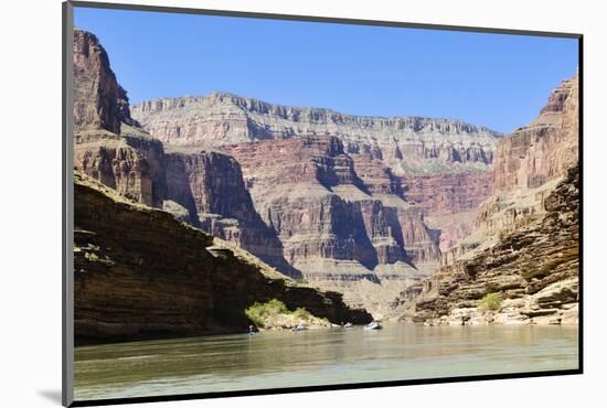 Rafters, Colorado River, Grand Canyon National Park, Arizona, USA-Matt Freedman-Mounted Photographic Print