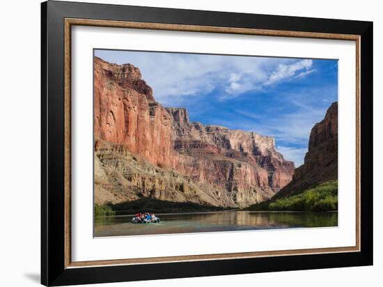 Rafting Down the Colorado River, Grand Canyon, Arizona, United States of America, North America-Michael Runkel-Framed Photographic Print