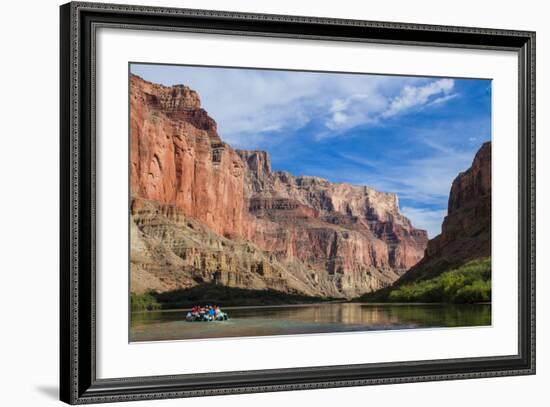 Rafting Down the Colorado River, Grand Canyon, Arizona, United States of America, North America-Michael Runkel-Framed Photographic Print