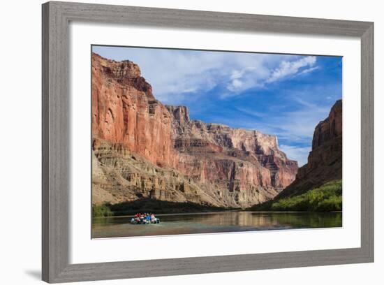 Rafting Down the Colorado River, Grand Canyon, Arizona, United States of America, North America-Michael Runkel-Framed Photographic Print