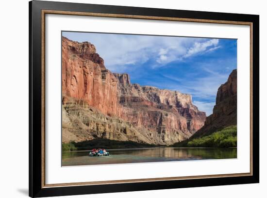 Rafting Down the Colorado River, Grand Canyon, Arizona, United States of America, North America-Michael Runkel-Framed Photographic Print