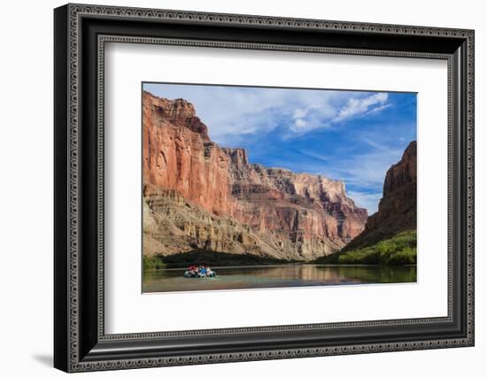 Rafting Down the Colorado River, Grand Canyon, Arizona, United States of America, North America-Michael Runkel-Framed Photographic Print