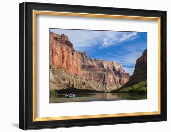 Rafting Down the Colorado River, Grand Canyon, Arizona, United States of America, North America-Michael Runkel-Framed Photographic Print