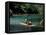 Rafting on the Martha Brae River, Jamaica, Caribbean-Greg Johnston-Framed Premier Image Canvas