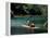 Rafting on the Martha Brae River, Jamaica, Caribbean-Greg Johnston-Framed Premier Image Canvas