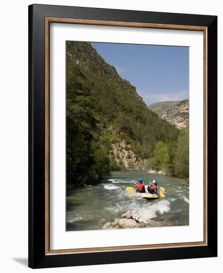 Rafting on Verdon River, Gorges Du Verdon, Provence, France, Europe-Sergio Pitamitz-Framed Photographic Print