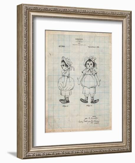 Rag Doll-Cole Borders-Framed Art Print