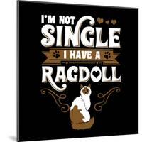 Ragdoll Cat Pet-Wonderful Dream-Mounted Art Print