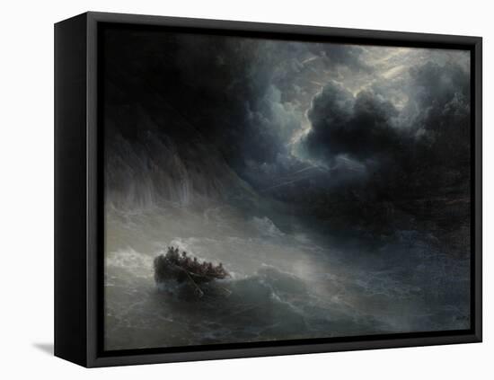 Rage of Elements-Ivan Konstantinovich Aivazovsky-Framed Premier Image Canvas