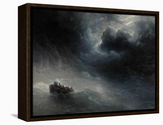 Rage of Elements-Ivan Konstantinovich Aivazovsky-Framed Premier Image Canvas