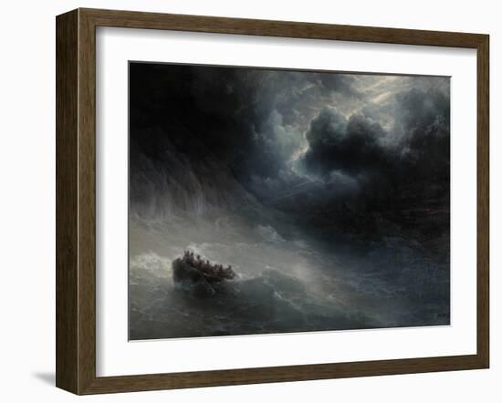 Rage of Elements-Ivan Konstantinovich Aivazovsky-Framed Giclee Print