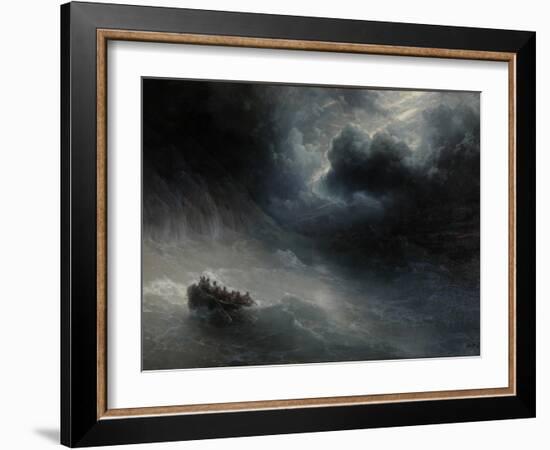 Rage of Elements-Ivan Konstantinovich Aivazovsky-Framed Giclee Print