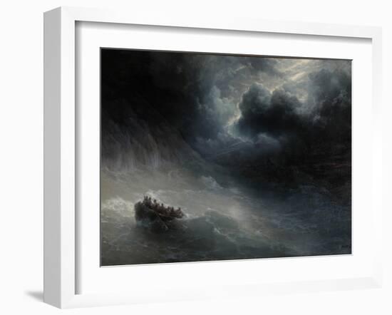 Rage of Elements-Ivan Konstantinovich Aivazovsky-Framed Giclee Print