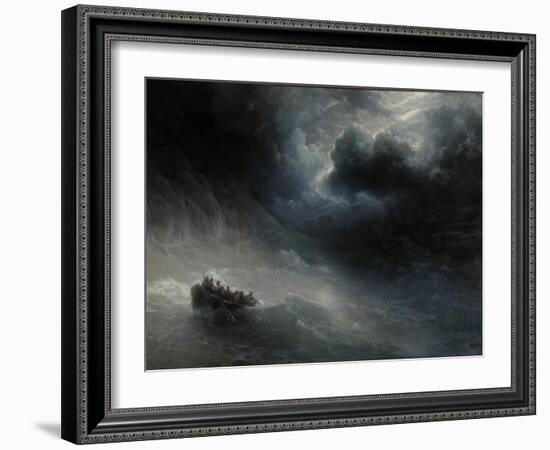 Rage of Elements-Ivan Konstantinovich Aivazovsky-Framed Giclee Print