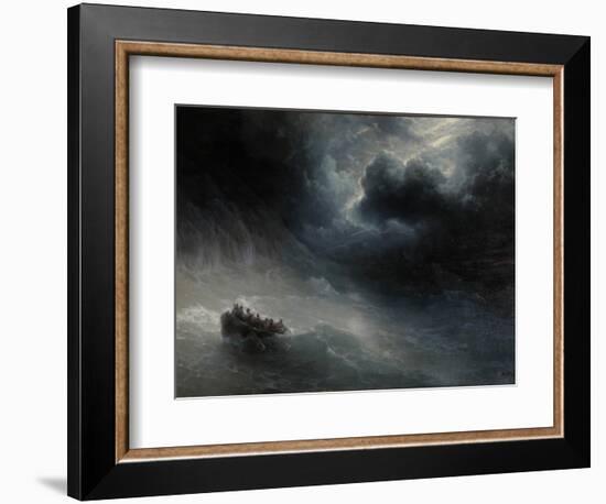 Rage of Elements-Ivan Konstantinovich Aivazovsky-Framed Giclee Print