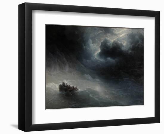 Rage of Elements-Ivan Konstantinovich Aivazovsky-Framed Giclee Print