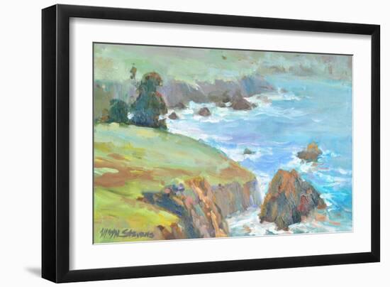 Ragged Cliffs-Allayn Stevens-Framed Art Print