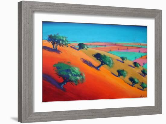 ragged stone hill 2-Paul Powis-Framed Giclee Print