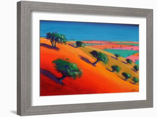 Ragged Stone Hill-Paul Powis-Framed Giclee Print