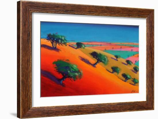 Ragged Stone Hill-Paul Powis-Framed Giclee Print