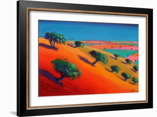 Ragged Stone Hill-Paul Powis-Framed Giclee Print