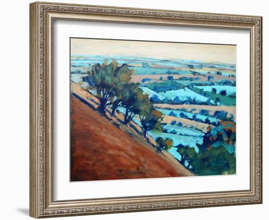 Ragged Stone Hill-Paul Powis-Framed Giclee Print