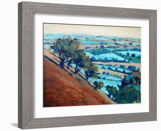 Ragged Stone Hill-Paul Powis-Framed Giclee Print