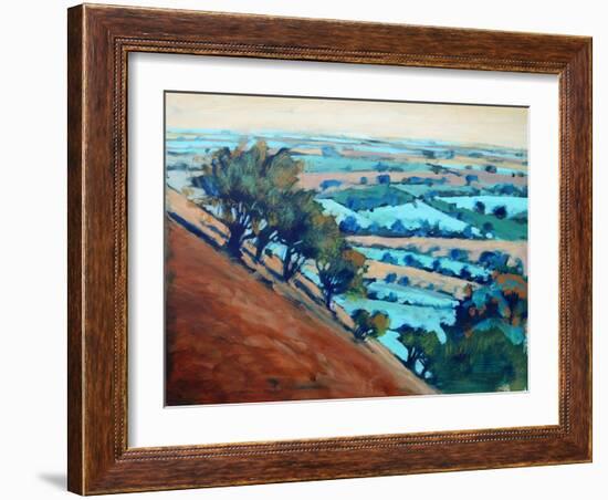 Ragged Stone Hill-Paul Powis-Framed Giclee Print