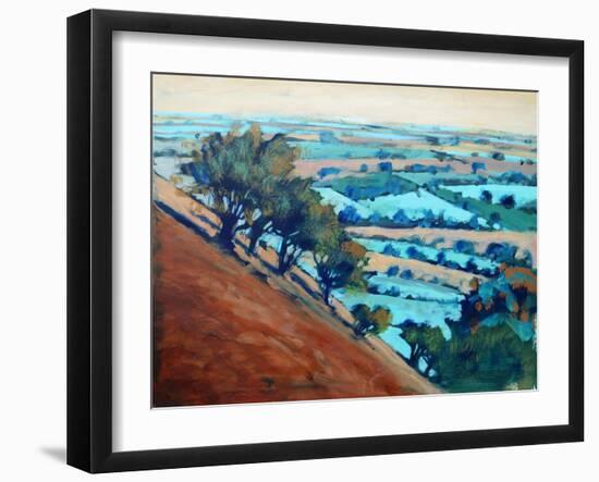 Ragged Stone Hill-Paul Powis-Framed Giclee Print