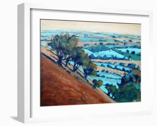 Ragged Stone Hill-Paul Powis-Framed Giclee Print