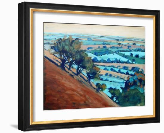 Ragged Stone Hill-Paul Powis-Framed Giclee Print