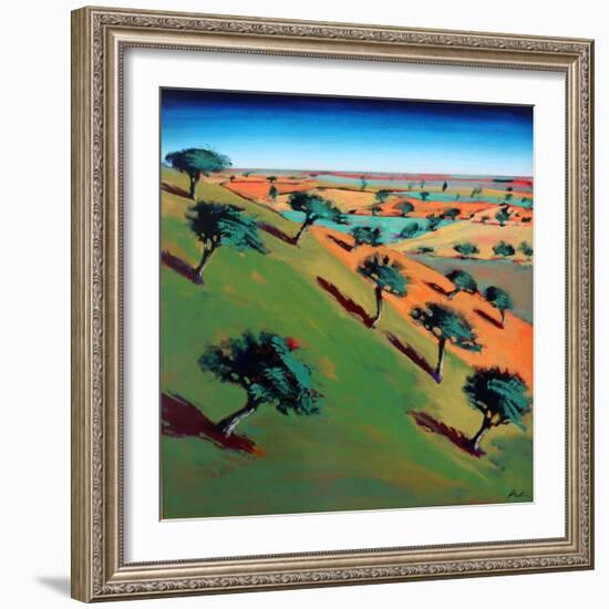 Ragged Stone Hill-Paul Powis-Framed Giclee Print