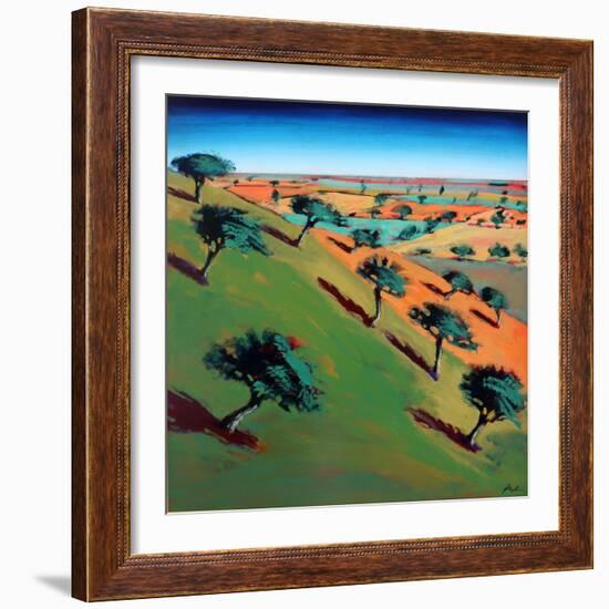 Ragged Stone Hill-Paul Powis-Framed Giclee Print