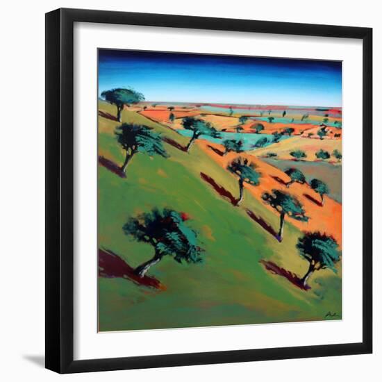 Ragged Stone Hill-Paul Powis-Framed Giclee Print