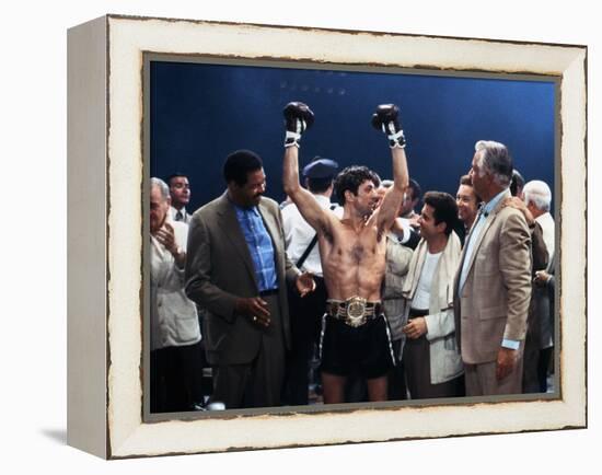 Raging Bull, Robert De Niro, Joe Pesci, Directed by Martin Scorsese, 1980-null-Framed Stretched Canvas