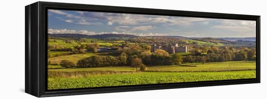 Raglan Castle, Monmouthshire, Wales, United Kingdom, Europe-Billy Stock-Framed Premier Image Canvas