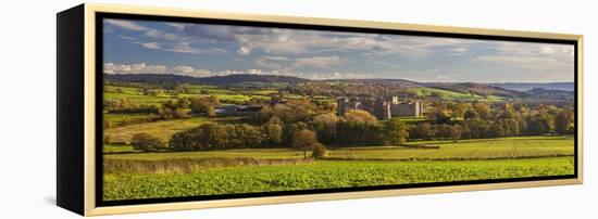 Raglan Castle, Monmouthshire, Wales, United Kingdom, Europe-Billy Stock-Framed Premier Image Canvas