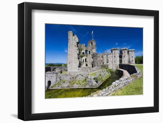 Raglan Castle, Monmouthshire, Wales, United Kingdom, Europe-Billy Stock-Framed Photographic Print