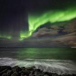 Aurora Borealis or Northern Lights, Stykkisholmur, Snaefellsnes Peninsula, Iceland-Ragnar Th Sigurdsson-Photographic Print