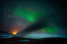 Aurora Borealis or Northern Lights, Stykkisholmur, Snaefellsnes Peninsula, Iceland-Ragnar Th Sigurdsson-Framed Photographic Print