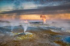 Geothermal Hot Springs, Mud Pots and Fumaroles, Namaskard Close to Lake Myvatn, Northern, Iceland-Ragnar Th Sigurdsson-Photographic Print